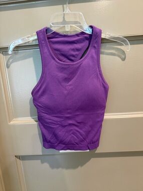 Crz Yoga workout tank - purple